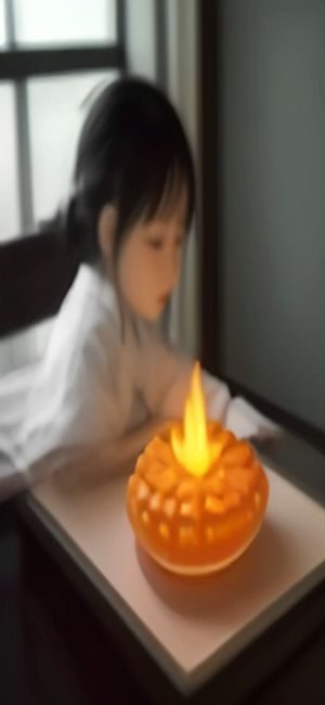 妖精动漫 App 详情页，展示动画标题、简介、剧集列表和收藏按钮，信息层级分明